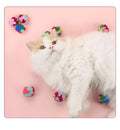 Colorful Plush Ball Cat Toy Set-My Little Pet