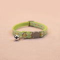 Handcrafted Flower Cat Collar with Bell - Adjustable and Stylish Pet Accessory-My Little Pet