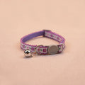 Handcrafted Flower Cat Collar with Bell - Adjustable and Stylish Pet Accessory-My Little Pet