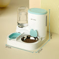 Automatic Cat Feeder with Water Fountain - Large Capacity Food & Water Dispenser-My Little Pet
