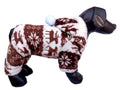 Winter Plush Dog Jumpsuit - Cozy Pet Pajamas for Small to Medium Dogs and Cats-My Little Pet