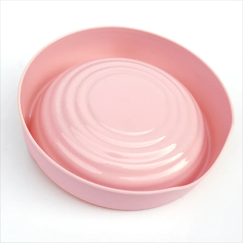 Durable Plastic Pet Bowl for Dogs and Cats – Water & Food Feeding Dish-My Little Pet