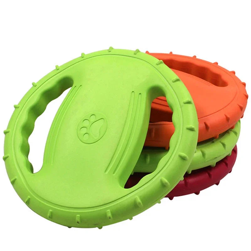 Durable EVA Dog Frisbee - Water-Resistant and Bite-Proof for Outdoor Play-My Little Pet