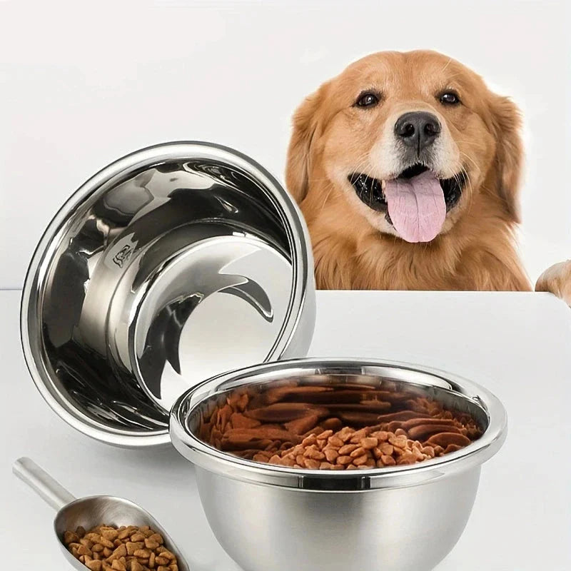 Premium Stainless Steel Dog Bowl for Medium to Large Breeds-My Little Pet