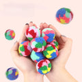 Colorful Plush Ball Cat Toy Set-My Little Pet