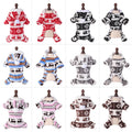 Winter Plush Dog Jumpsuit - Cozy Pet Pajamas for Small to Medium Dogs and Cats-My Little Pet