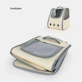 Breathable Cat Carrier Backpack with Multi-Access Doors and Safety Features-My Little Pet