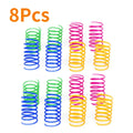 Colorful Plastic Spiral Spring Cat Toys - Interactive Bouncing Pet Play Accessories-My Little Pet