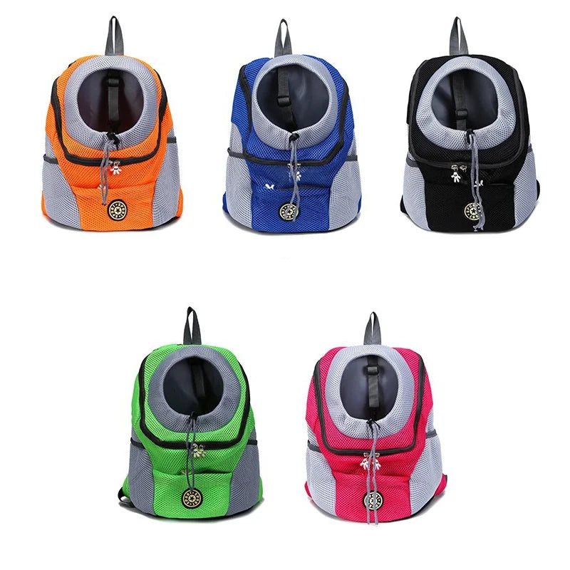 Portable Double-Shoulder Dog Carrier Backpack-My Little Pet