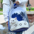 Transparent Bubble Cat Backpack - Portable Breathable Pet Travel Carrier-My Little Pet