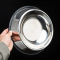 Premium Stainless Steel Pet Food Bowl with Non-Slip Rubber Base-My Little Pet