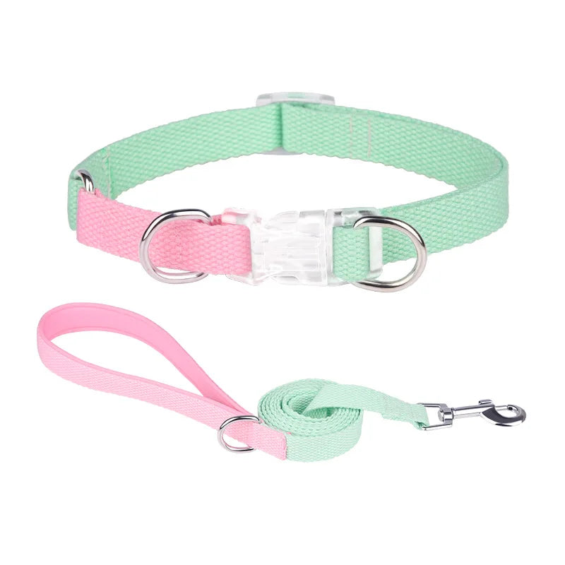 Adjustable Dog Harness and Leash Set for All Breeds-My Little Pet
