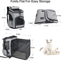 Expandable Large Capacity Pet Backpack for Dogs and Cats-My Little Pet