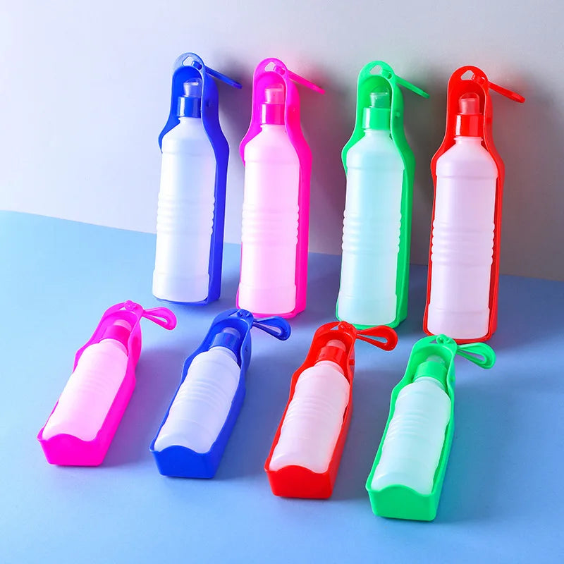 Portable Dog Water Bottle in 250ML/500ML Sizes-My Little Pet