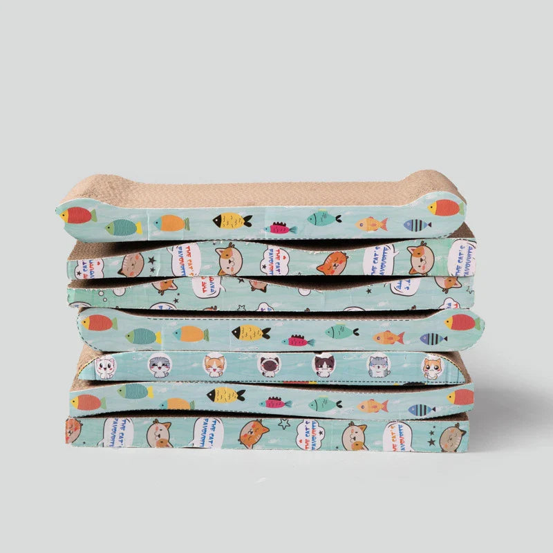 Deluxe Catnip Scratch Board: Reversible, Durable & Eco-Friendly-My Little Pet