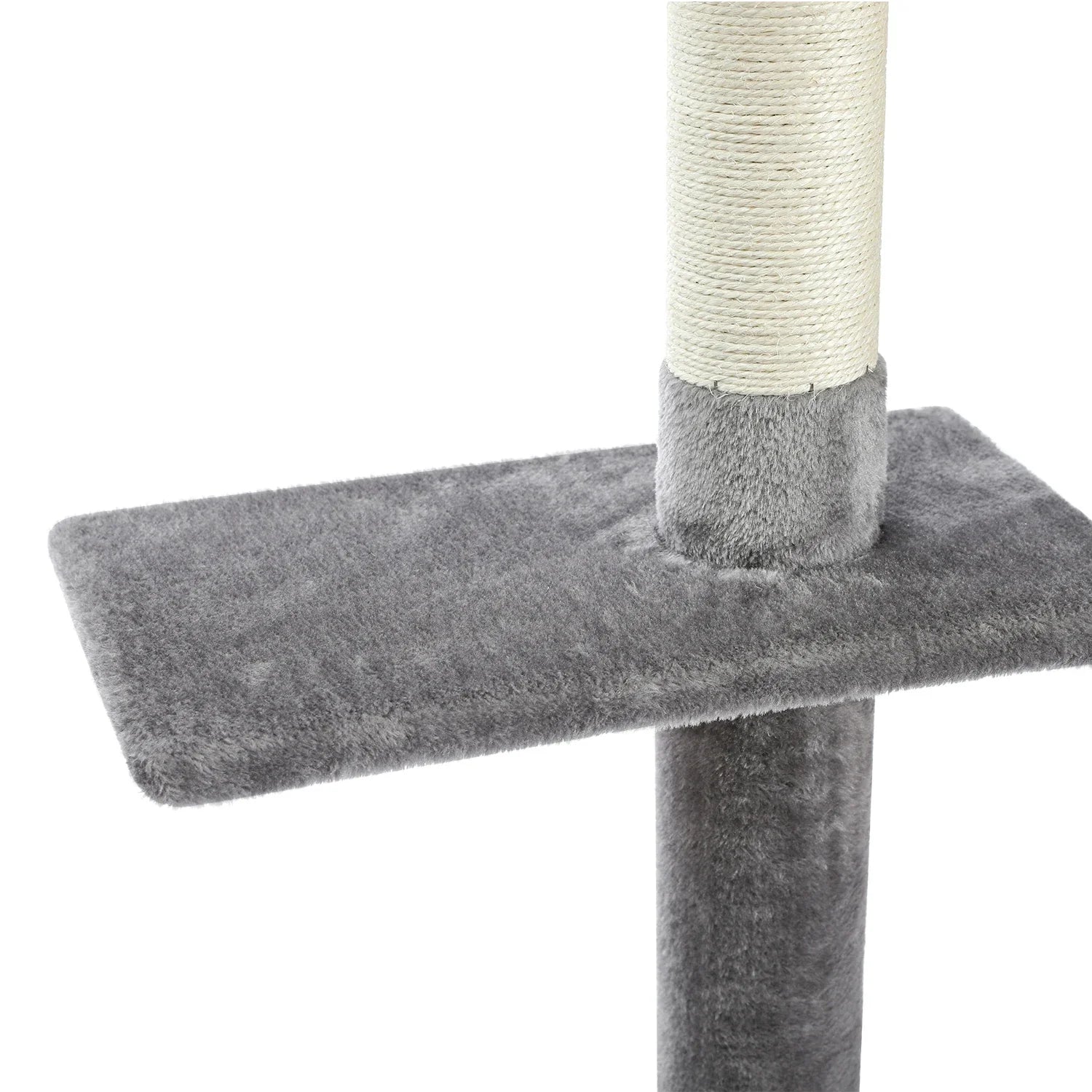 Floor-to-Ceiling Cat Tree - 228-274cm Tall Cat Climbing Tower-My Little Pet