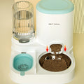 Automatic Cat Feeder with Water Fountain - Large Capacity Food & Water Dispenser-My Little Pet