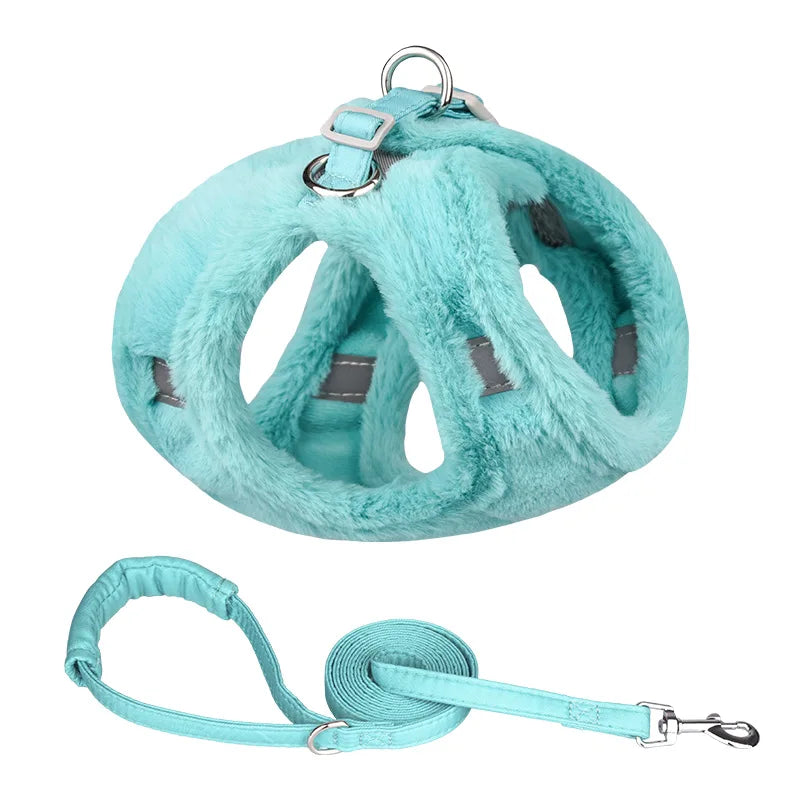 Deluxe Winter Harness and Leash Set for Small Pets-My Little Pet