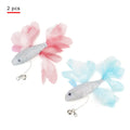 Colorful Fish-Shaped Cat Teaser Toy-My Little Pet