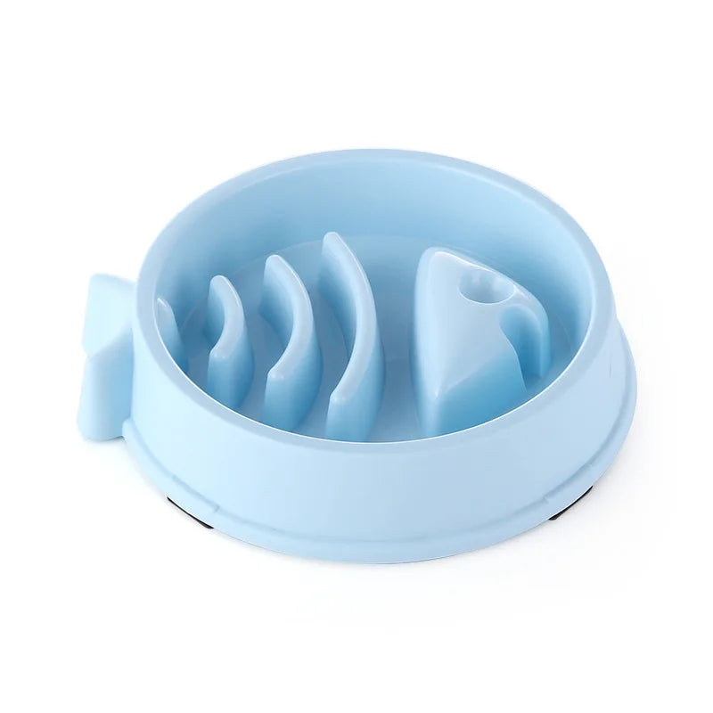 Anti-Choking Slow Feeder Bowl for Cats and Dogs – Healthy, Non-Slip Food Dish in Multiple Colors - My Little Pet