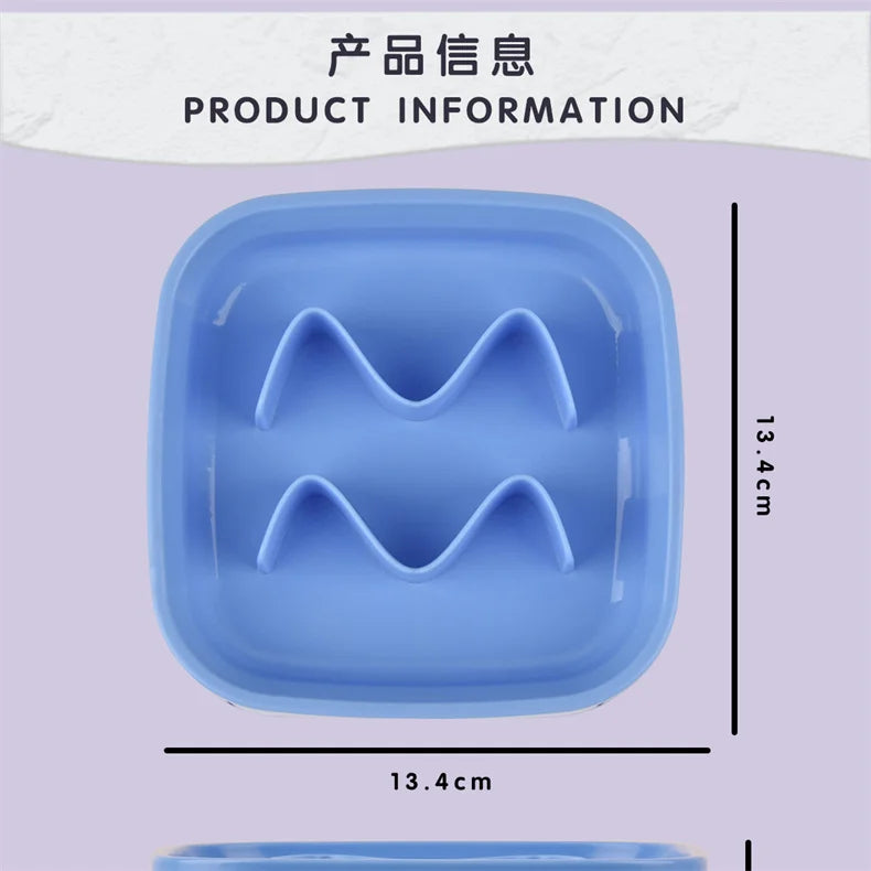 Anti-Choking Slow Feeder Bowl for Dogs and Cats-My Little Pet