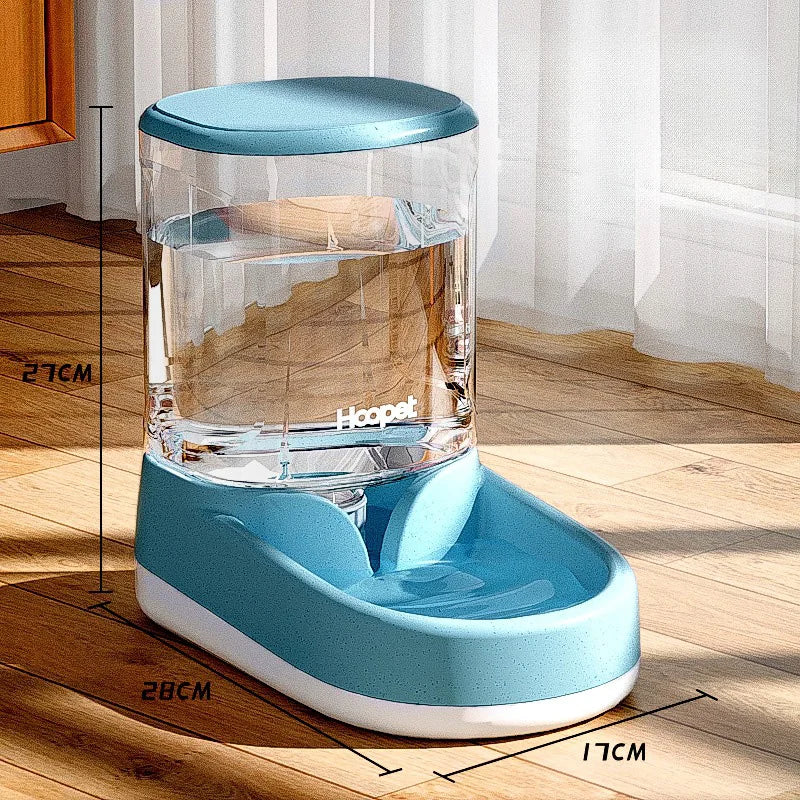 Automatic Pet Feeder and Drinker for Dogs and Cats - Large Capacity-My Little Pet