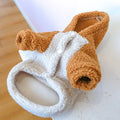 Cozy Berber Fleece Hooded Sweater for Small Dogs-My Little Pet