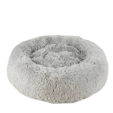 Cozy Donut Bed for Cats and Dogs – Soft and Warm Winter Cushion Sofa for Pets-My Little Pet