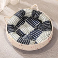 Four Seasons Woven Cat Bed with Removable Cushion-My Little Pet
